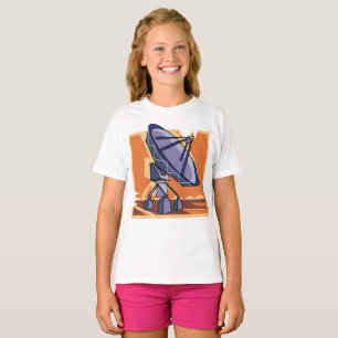 Camiseta Observatorio espacial de radiotelescopio