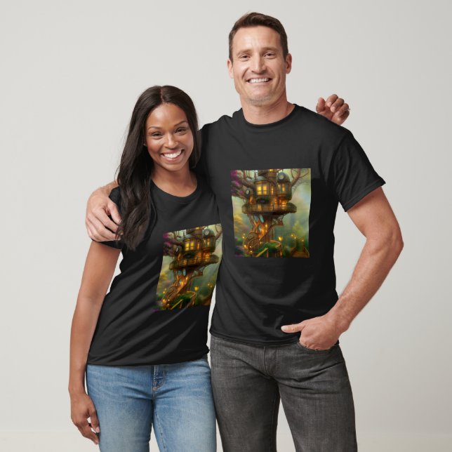 Camiseta Observatorio Steampunk Treehouse (Unisexo)