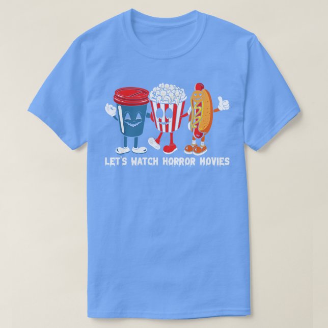 Camiseta Observemos el horror 1 (Diseño del anverso)