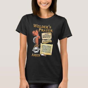 Camiseta Observen la oración de Me Welder diciendo Soldado