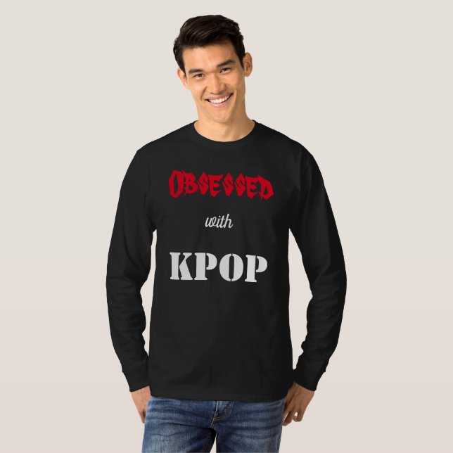 Camiseta Obsesionado con KPOP (Anverso completo)