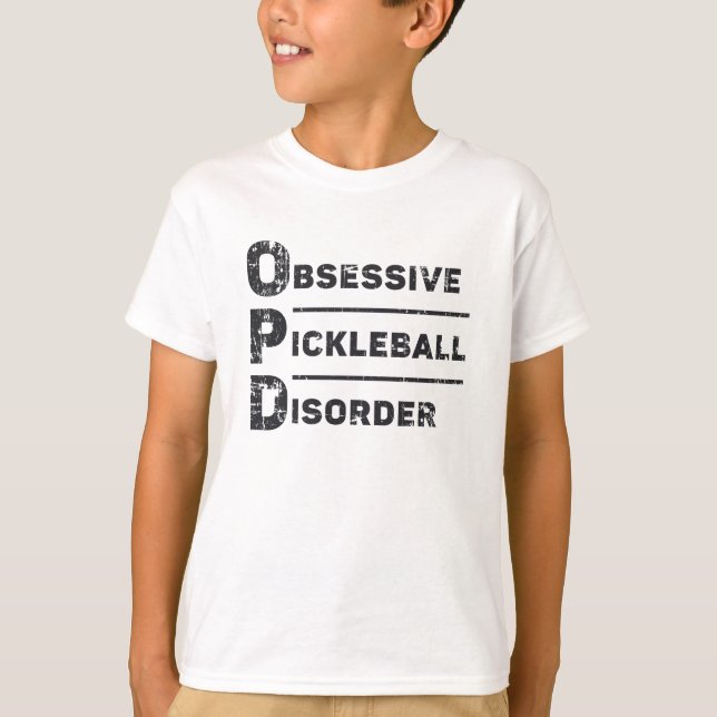 Camiseta Obsesionante Disorder Pickleball Gift (Anverso)