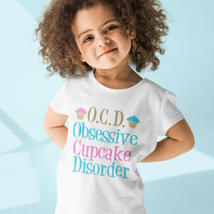 Camiseta Obsessive Cupcake Disorder Kids