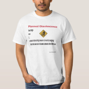 Camiseta Obsolescencia prevista