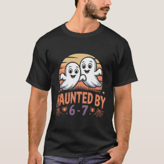 Camiseta Obstaculizado por el diseño de Halloween retro Gho