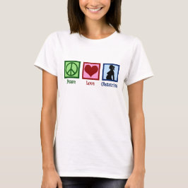 Camiseta Obstetras del amor por la paz