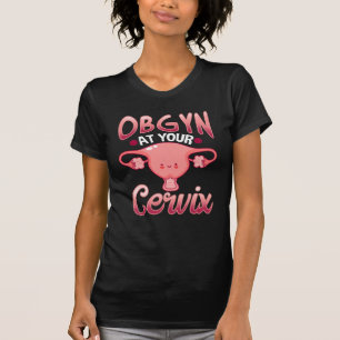 Camiseta Obstetricista cutáneo Médica ginecólogo