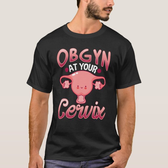 Camiseta Obstetricista cutáneo Médica ginecólogo (Anverso)
