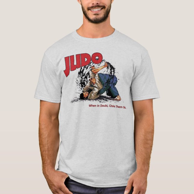 Camiseta Obstrucción del judo hacia fuera (Anverso)