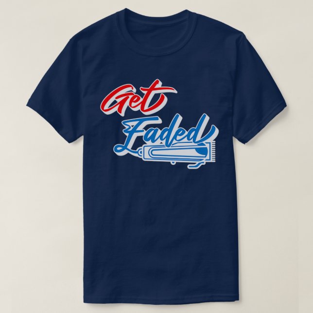 Camiseta Obtén Barber Hairstylist Barbershop (Diseño del anverso)