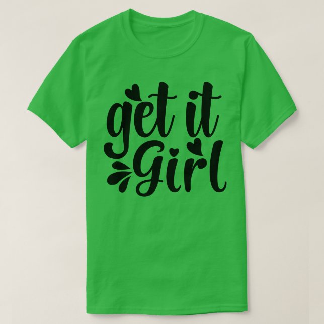 Camiseta Obtén el feminismo Chica (Diseño del anverso)