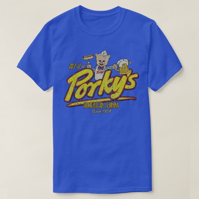 Camiseta Obtén En Porkys 1954 (Diseño del anverso)