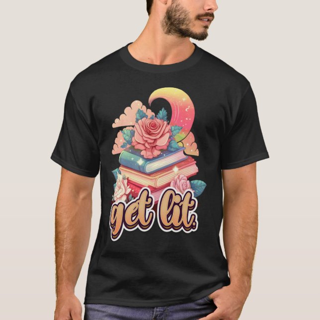 Camiseta Obtén fans de Bookworm y Reader Book 1 (Anverso)