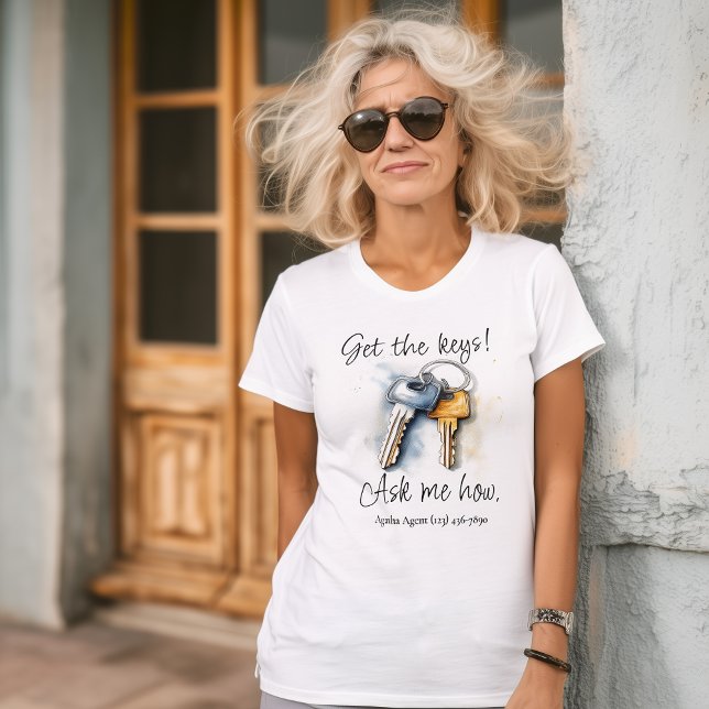 Camiseta Obtén las claves del marketing inmobiliario (Subido por el creador)