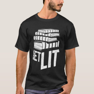 Camiseta Obtén Lit Bookworm Literary Leer Para Libro
