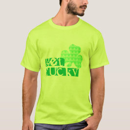 Camiseta Obtén Lucky L Clover Shamrock St Patty Men Tee