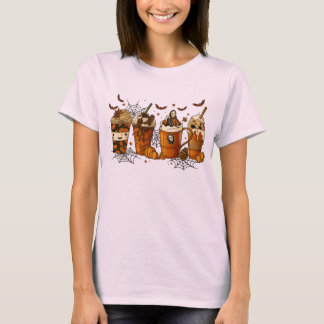 Camiseta Obtén tu refrescante solución de café con el hilo 