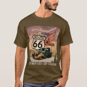 Camiseta Obtén tus Kicks en la Ruta 66