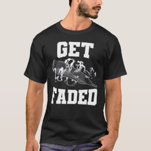 Camiseta Obtén un Barber Haircut Fade Razor Clipper Hairdr