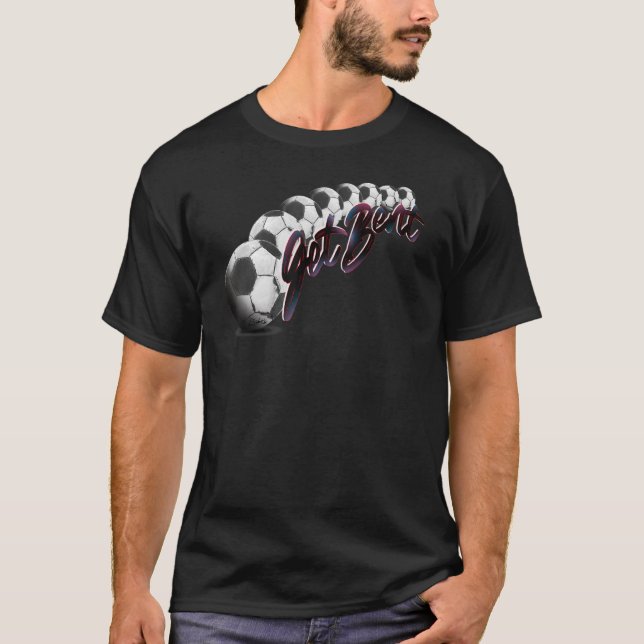 Camiseta Obtener Bent Soccer Saying (Anverso)