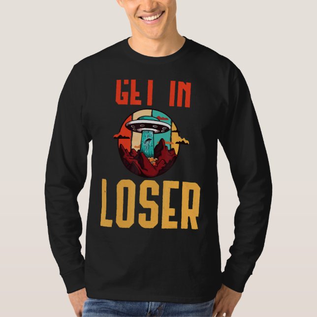 Camiseta Obtener El Secuestro De Alien Perdedor Alien Space (Anverso)
