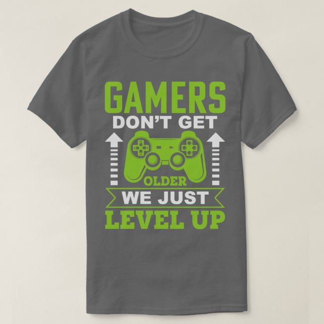 Camiseta Obtener en mi nivel (Diseño del anverso)