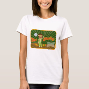 Camiseta Obtener Funky Disco Personalizable Sock Monkey Cha