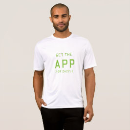 CAMISETA OBTENER LA APLICACIÓN EN ZAZZLE