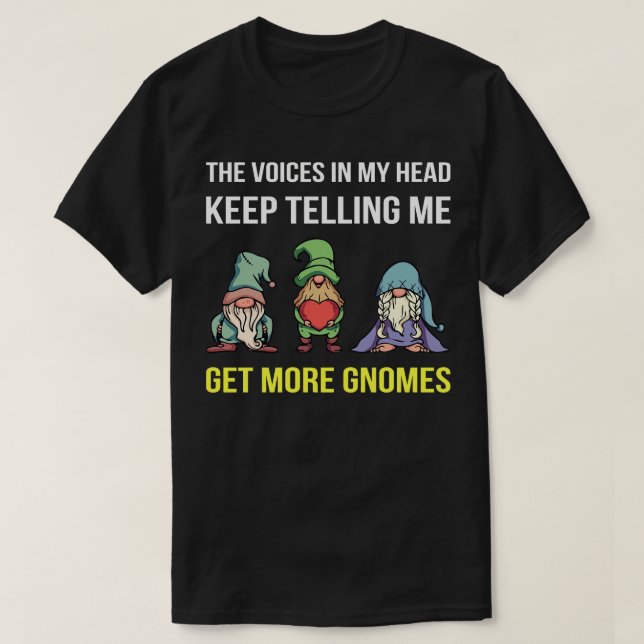 Camiseta Obtener más Gnomes III (Diseño del anverso)