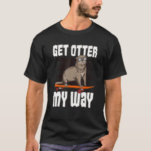 Camiseta Obtener Otter My Way Sea Otter