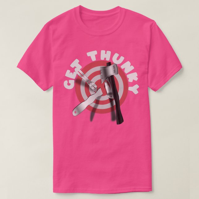 Camiseta OBTENER UN ARCHIVO AGRADABLE Stump Impalment Targe (Diseño del anverso)