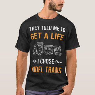 Camiseta Obtener un modelo de tren de vida Ferrocarril Ferr