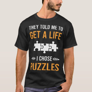 Camiseta Obtener Un Rompecabezas De Vida
