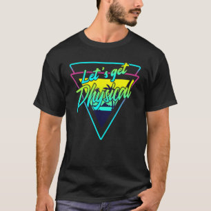 Camiseta Obtengamos gimnasio físico Fitness 80's Workout 1