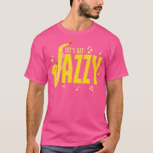 Camiseta Obtengamos Jazzy Clásico Music Instrument Jazz Mu