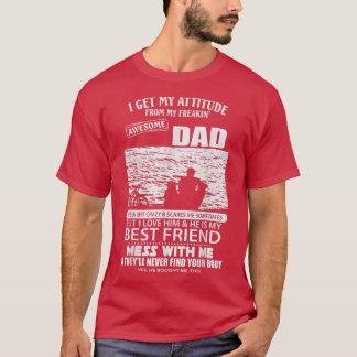 Camiseta Obtengo Mi Actitud De Mi Impresionante Diversión D