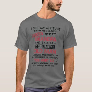 Camiseta Obtengo Mi Actitud De Mi Increíble E Increíble Abu