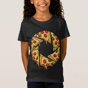 Camiseta Obturador de pizza - Gráfico de obturador de cámar