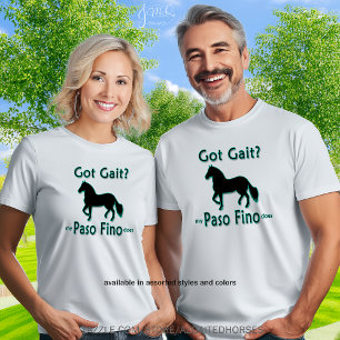 Camiseta Obtuve Gráfica Gait Paso Fino Horse