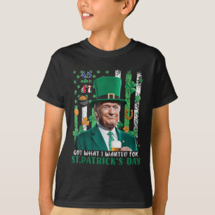 Camiseta Obtuve Lo Que Quería Para El Día De Los Patrocinad