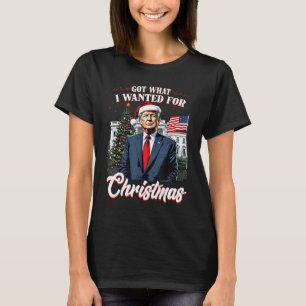 Camiseta Obtuve Lo Que Quería Para Los Navidades Trump 2024