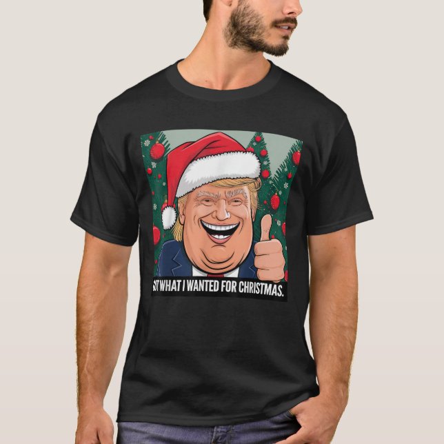 Camiseta Obtuve Lo Que Quería Para Los Navidades Trump Xmas (Anverso)