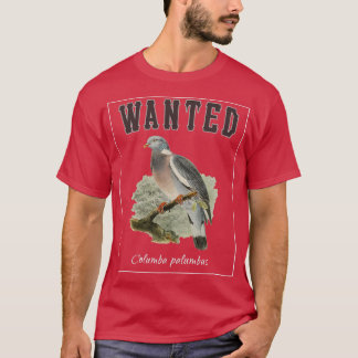 Camiseta OBV Wanted Columba palumbus