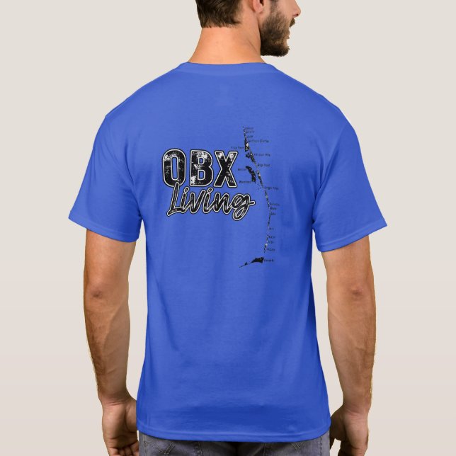 Camiseta OBX Living Back (Reverso)