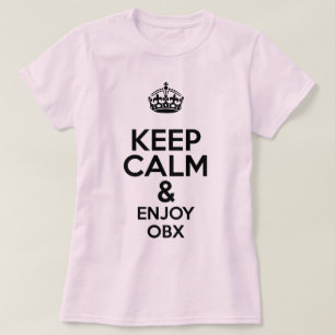 Camiseta OBX Mantener la calma