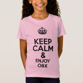 Camiseta OBX Mantener la calma