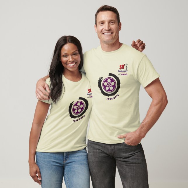 Camiseta OC AIKIDO 50° aniversario (Unisexo)