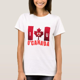 Camiseta O'Canada te amo
