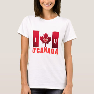 Camiseta O'Canada te amo
