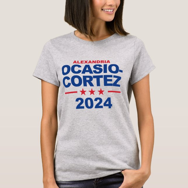 CAMISETA OCASIO-CORTEZ 2024 (Anverso)